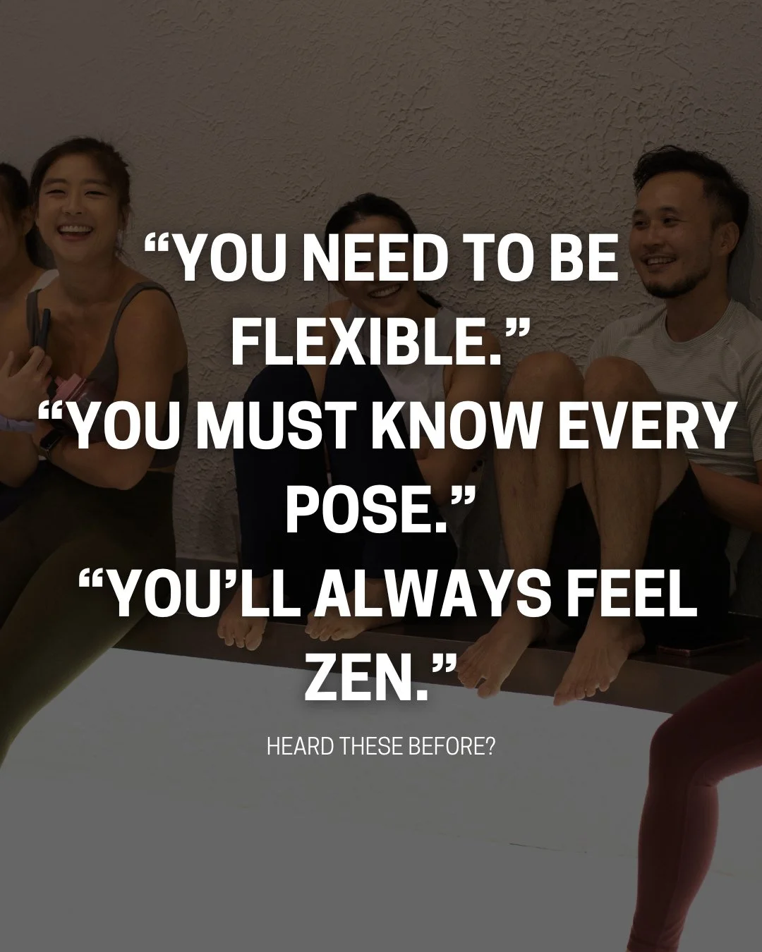 We&rsquo;ve heard it all&mdash;and busted every one of them.⁠
Becoming a yoga teacher isn&rsquo;t what most people think it is (in the best way).⁠
Read the full myth-busting list on our blog. ✨