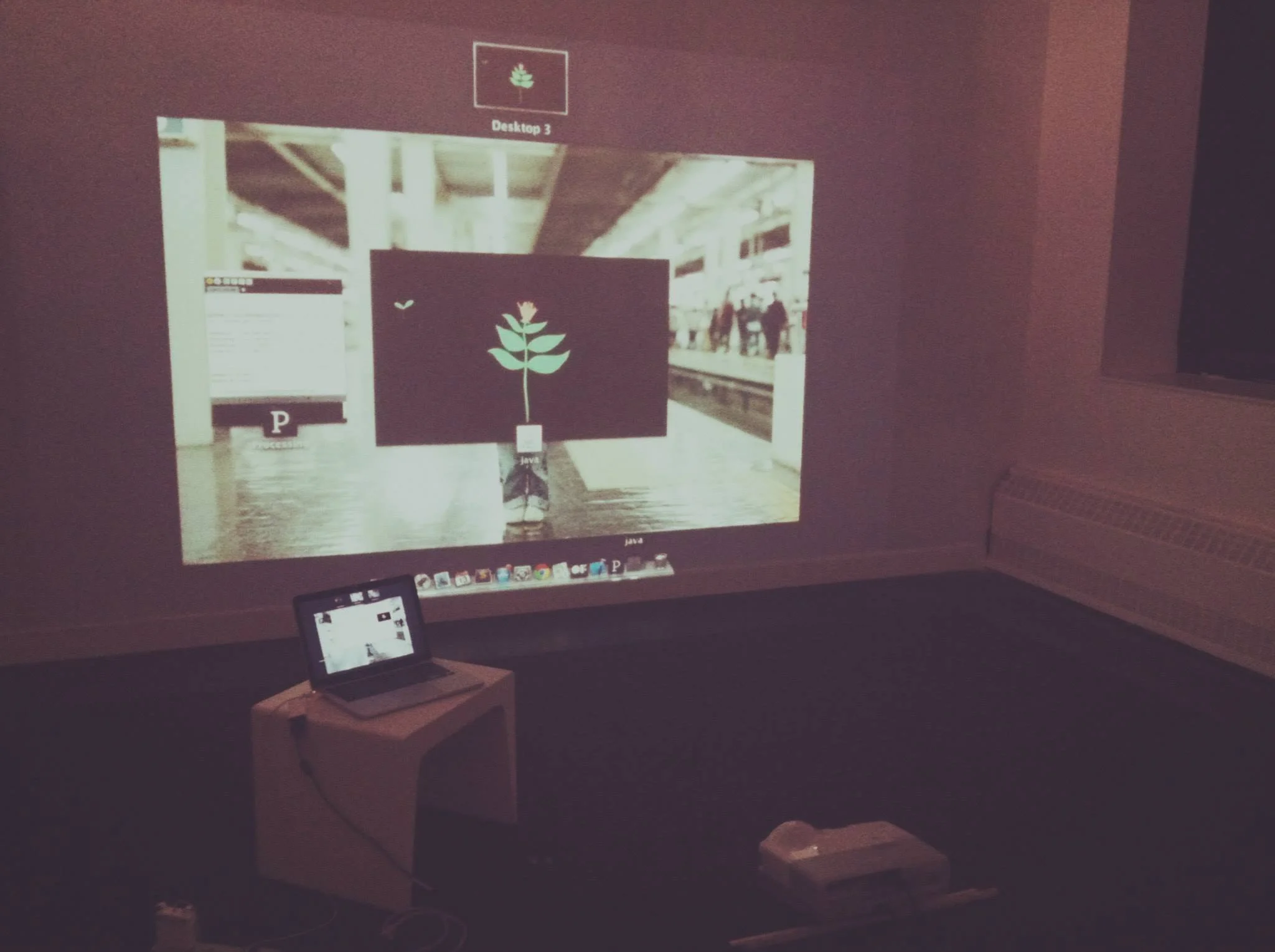 Installation structure