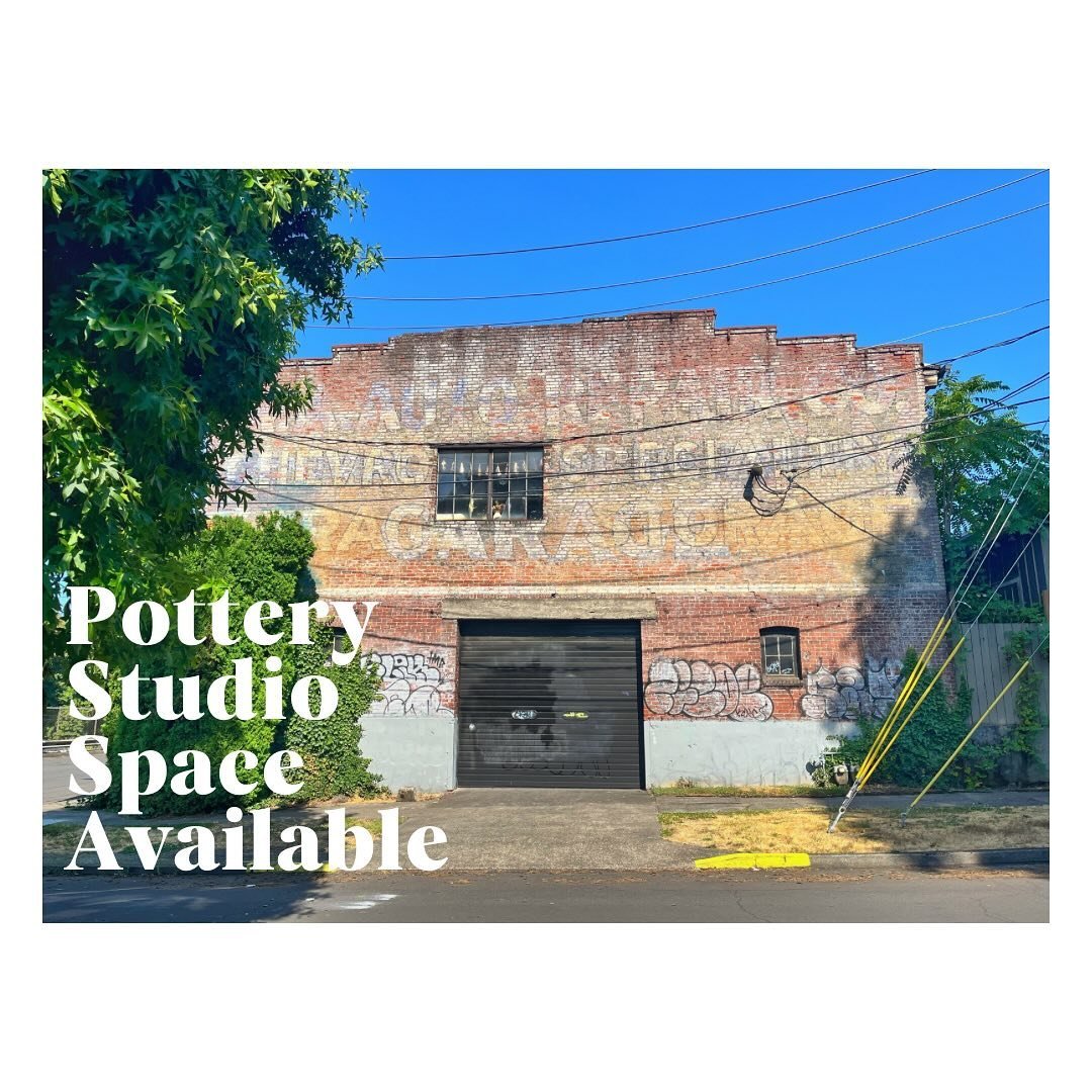 Looking for a ceramics studio in Close-In NE Portland? The clay room at Holladay Studios has room for one more resident artist! The space is 400sq ft shared with another artist (You&rsquo;d have your own dedicated space plus access to all shared shel