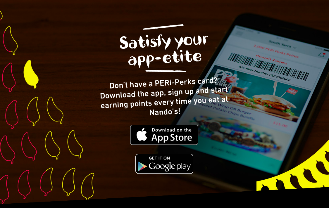 Nandos mobile loyalty app