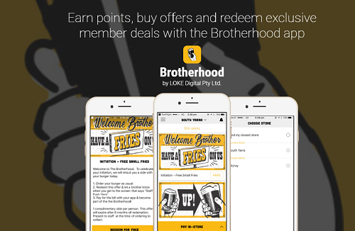 Earn points and redeem prizes all on the new Bother Burger app!