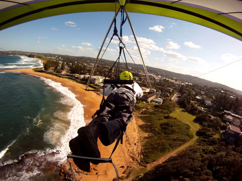 flying at mona vale