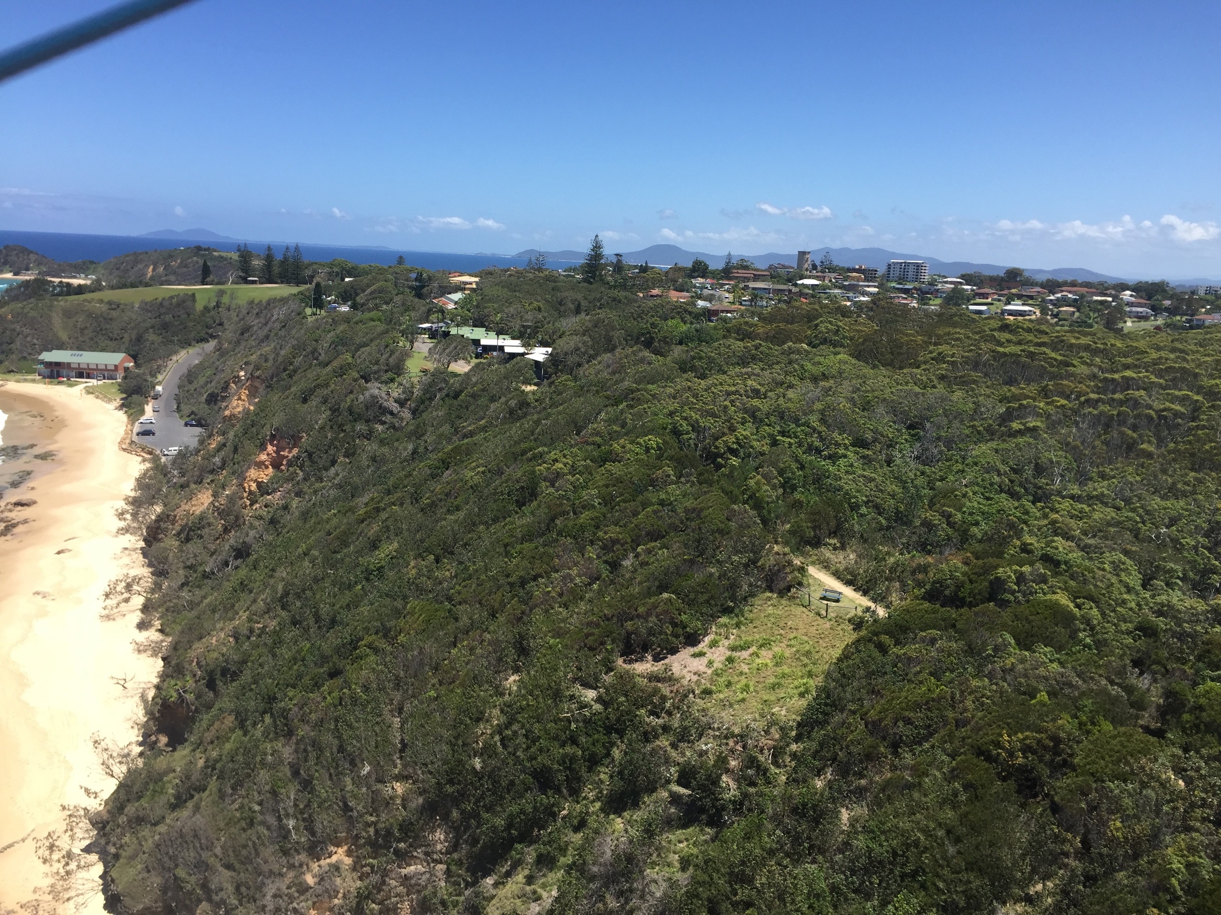 Nambucca heads - looking back at launch