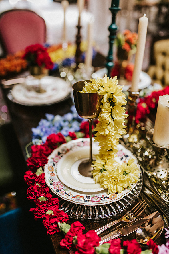 Colourful Industrial Wedding