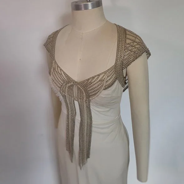 Joyce Front side close up Gwendolynne Wedding Dress Melbourne .jpg