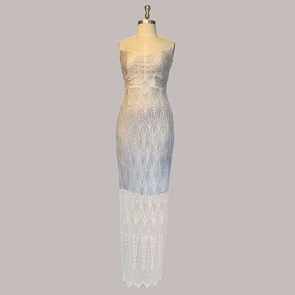 custom cocktail dress melbourne Lisa Barron | SUNSET Midi Cocktail Dress
