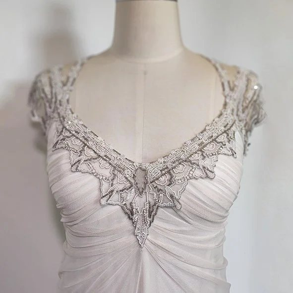 Simone Close up front Gwendolynne Wedding Dress Melbourne .jpg