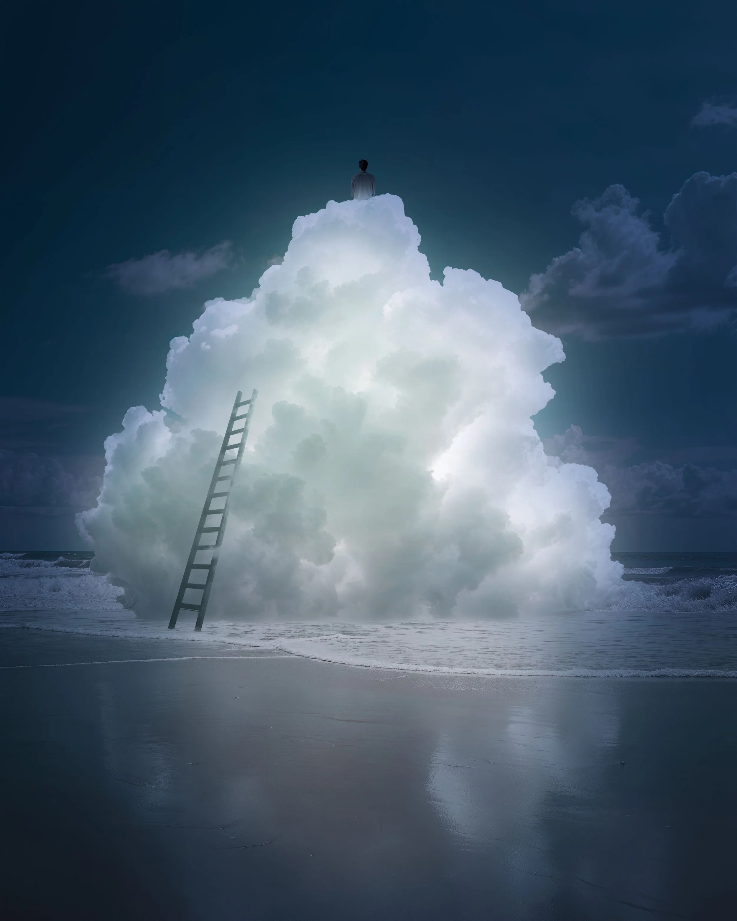 Cloud Human sitting ladder final.JPG