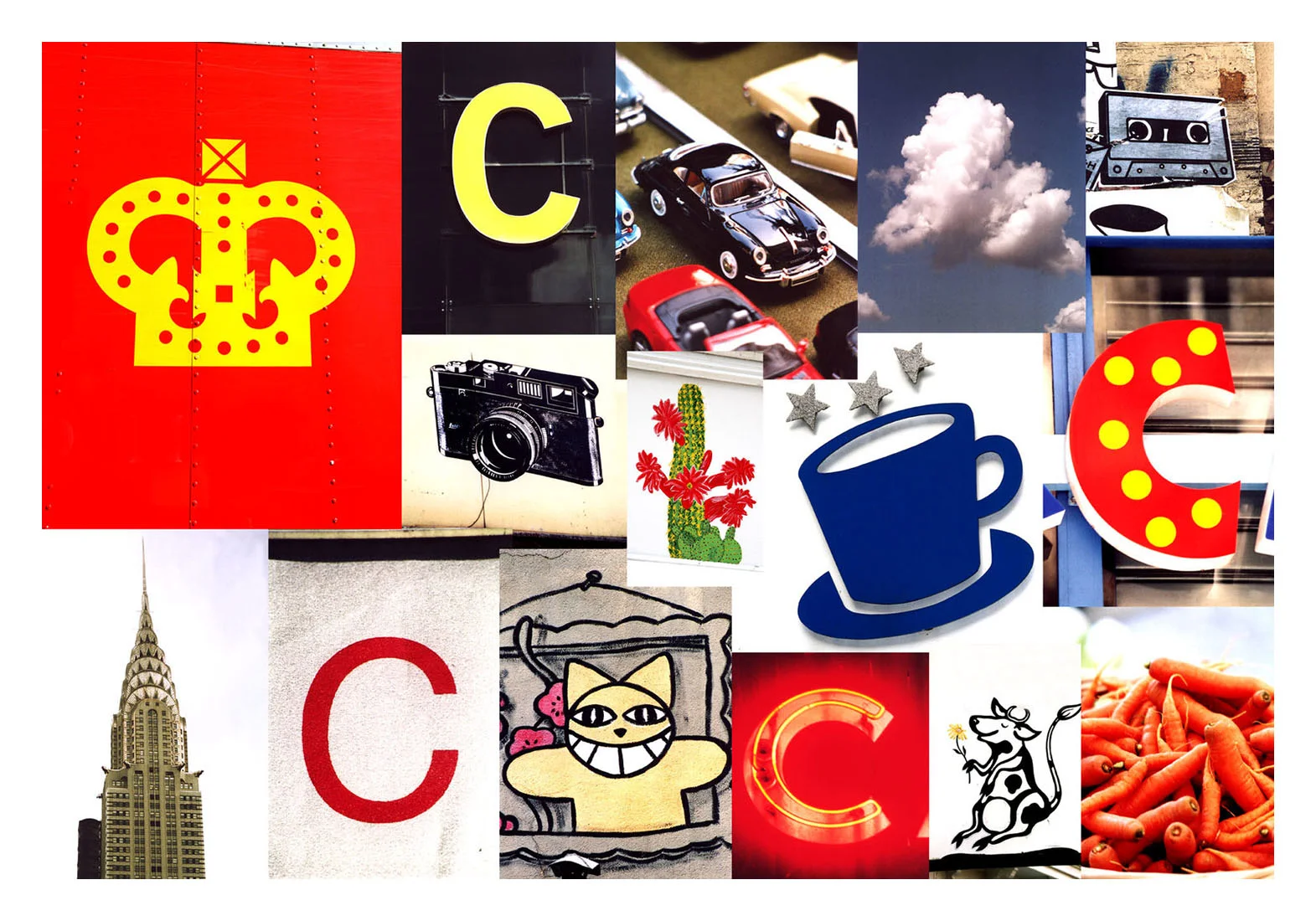 Letter C - Postcard series