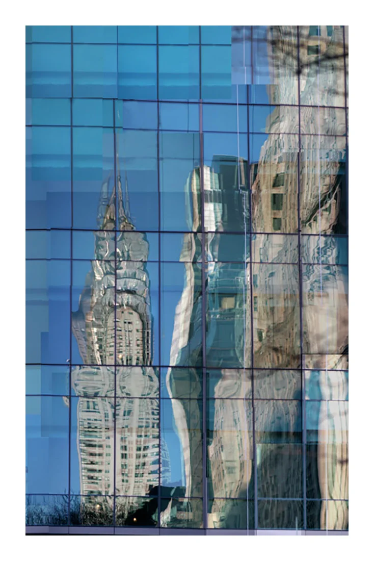 42nd street and 6th avenue - vertical view