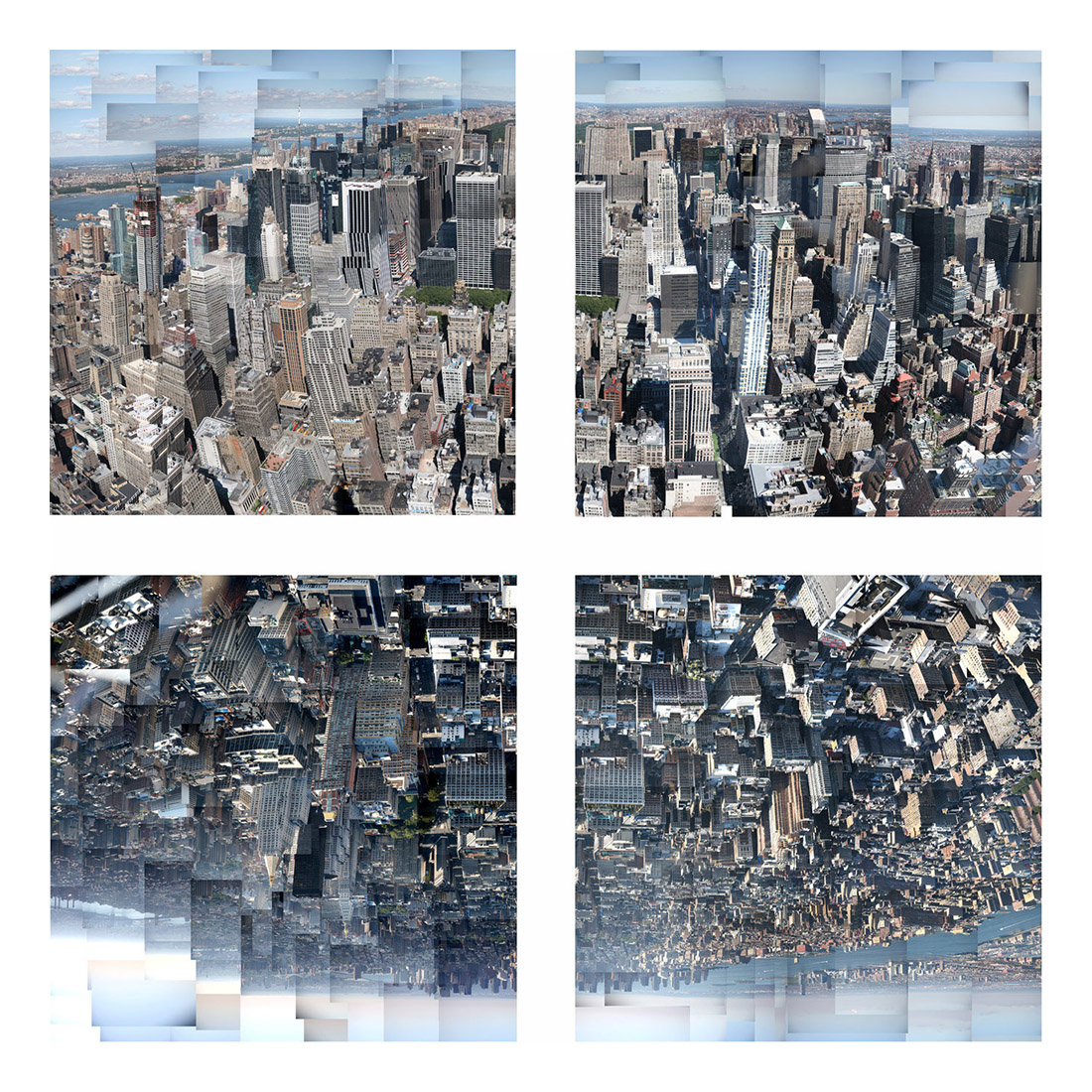 View from top of the Empire State - North South