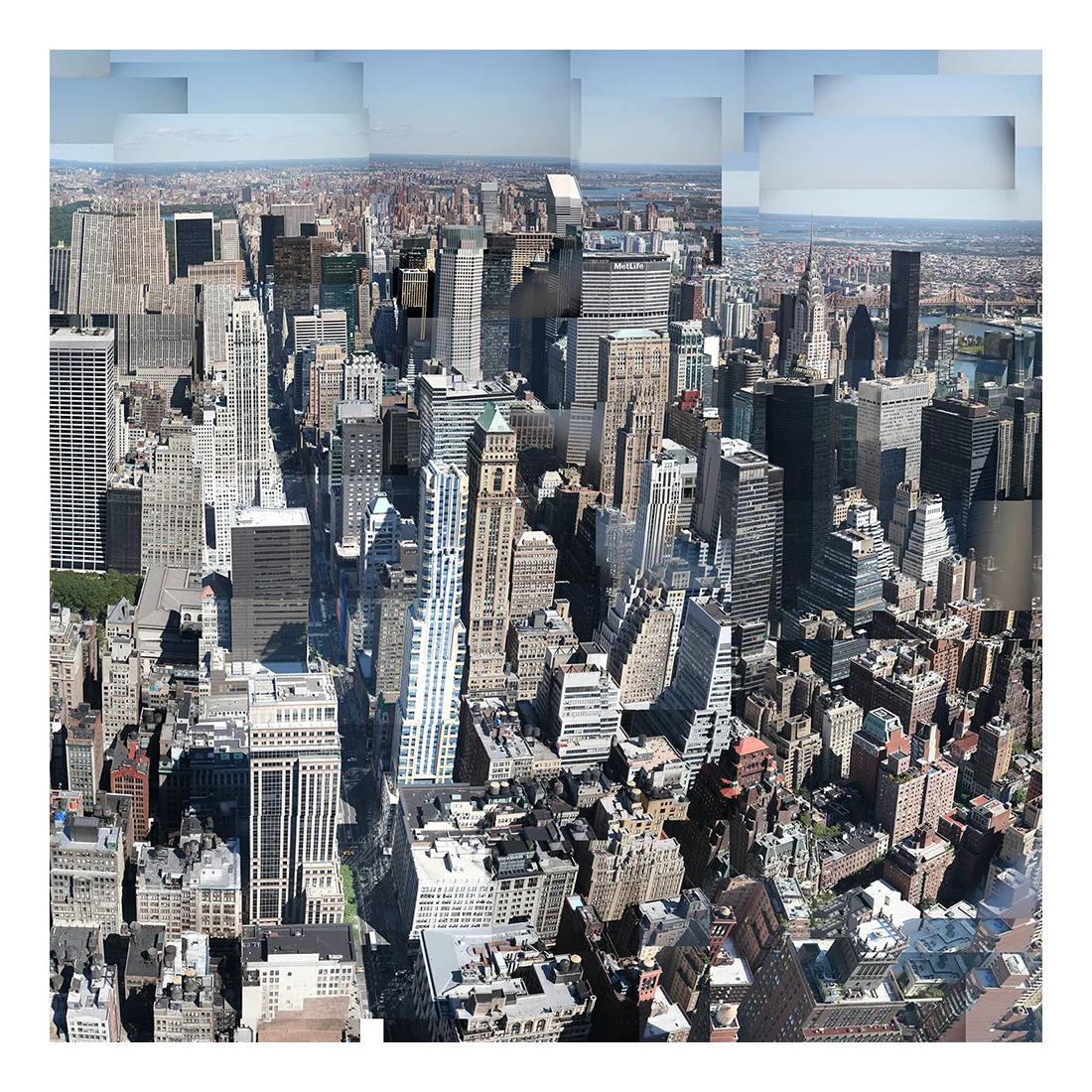View from top of the Empire State - North East