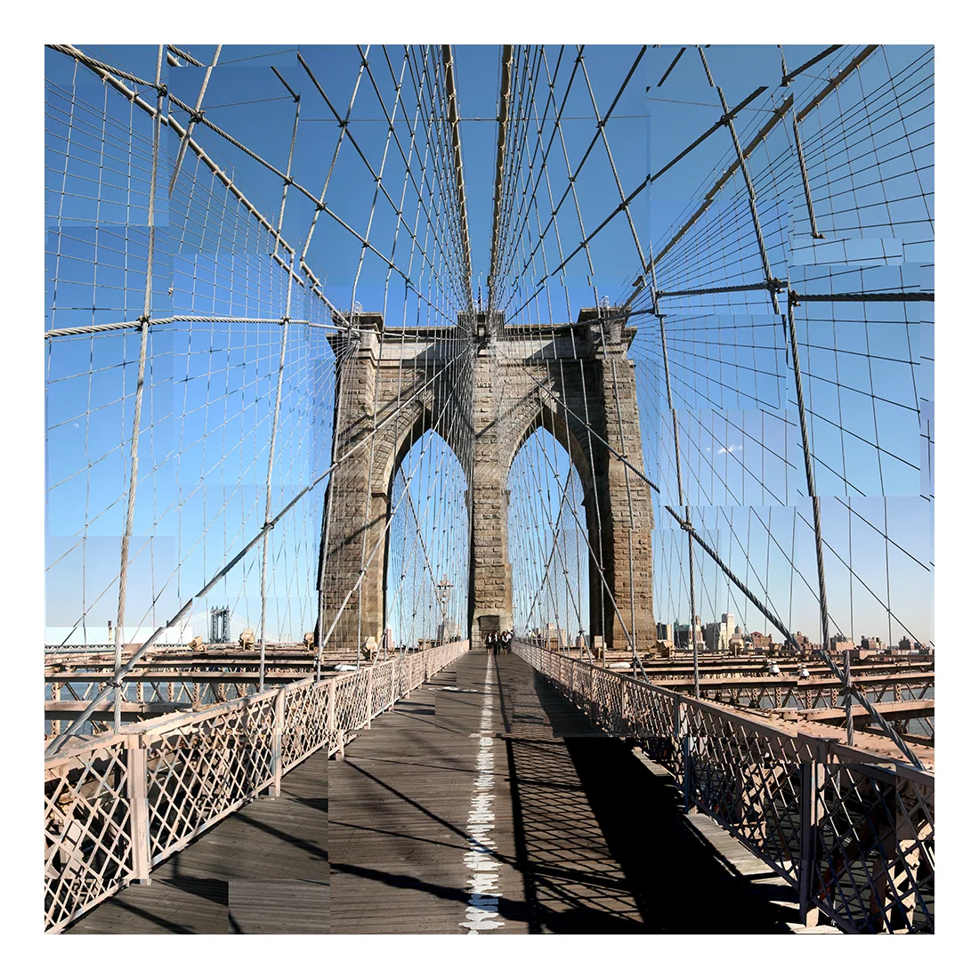 Brooklyn Bridge - West pillar