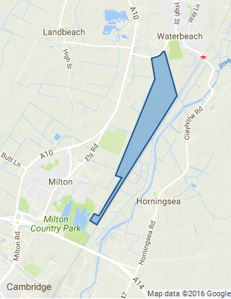 location of cambridge sport lakes