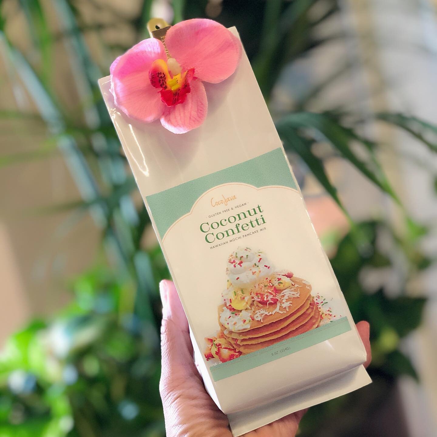 “I’m addicted! “My kids are addicted!”
This is our secret gem that everyone’s talking about and getting addicted to. Our mochi pancake mix is #glutenfree and #vegan and extremely delicious. Trust, you’ll be addic