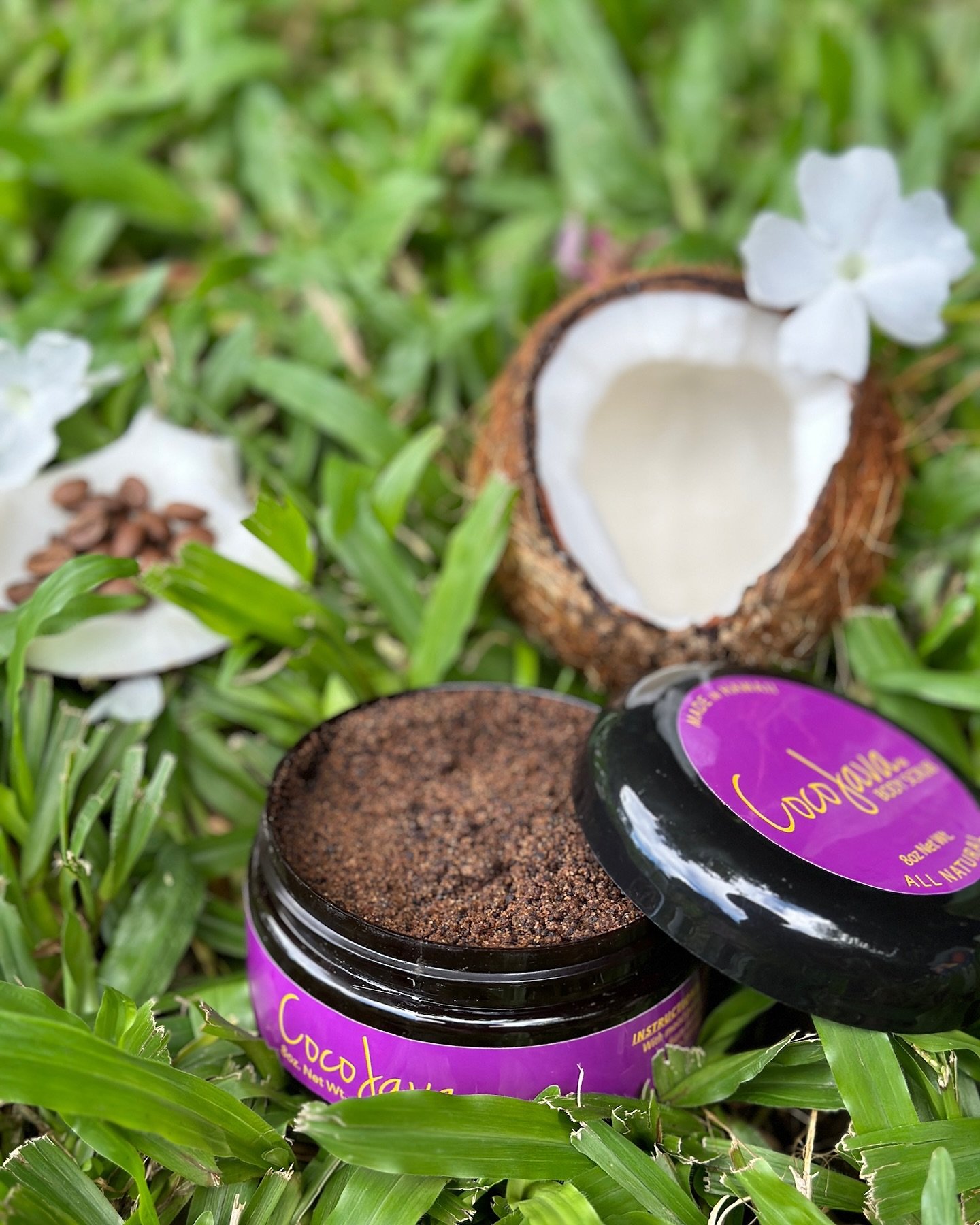 CocoJava 💜 our intoxicating body scrub is exceptionally fun to apply and deliciously smooth to reveal. #beautiful #skincare #madeinhawaii