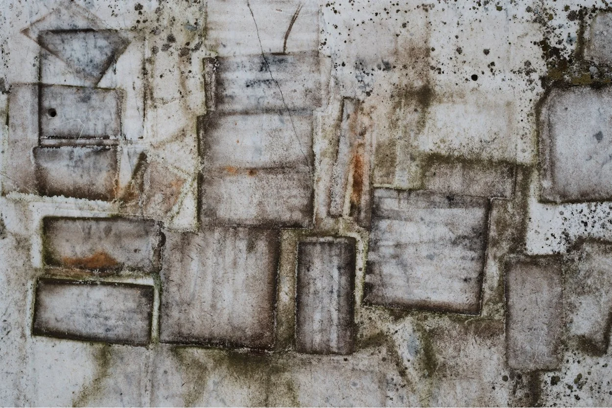 marble palimpsest at a norfolk reclamation yard