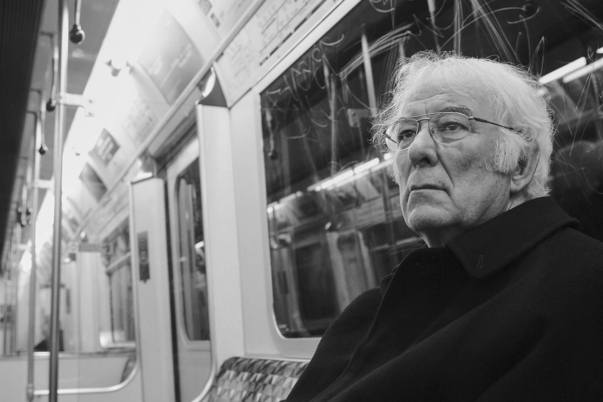 Seamus Heaney - poet, District Line