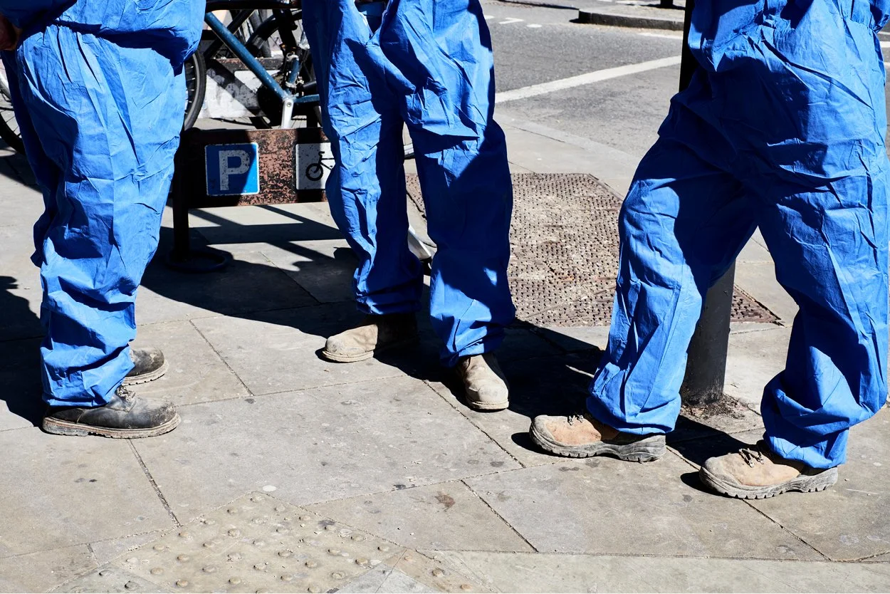 three gentlemen workers on bethnal green road