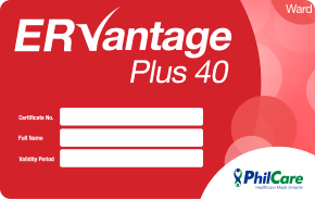 PhilCare ER Vantage Plus Kids 40k ₱2,950 one-time payment One-time use for emergency & hospitalization coverage up to Php 40,000 for 6 months - 17 years old