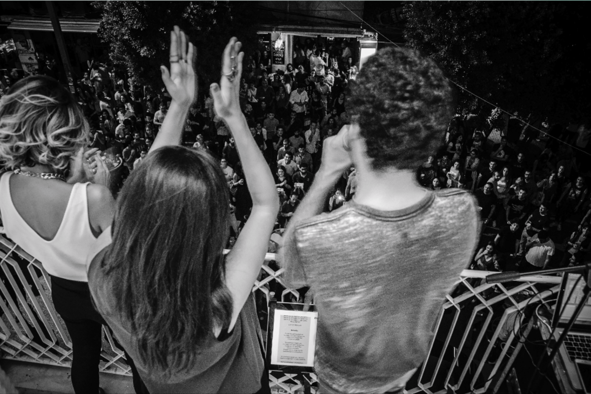 Etyen feat. Ingrid Bawab & Latoya at Red Bull Vertical Stage in Beirut, LB