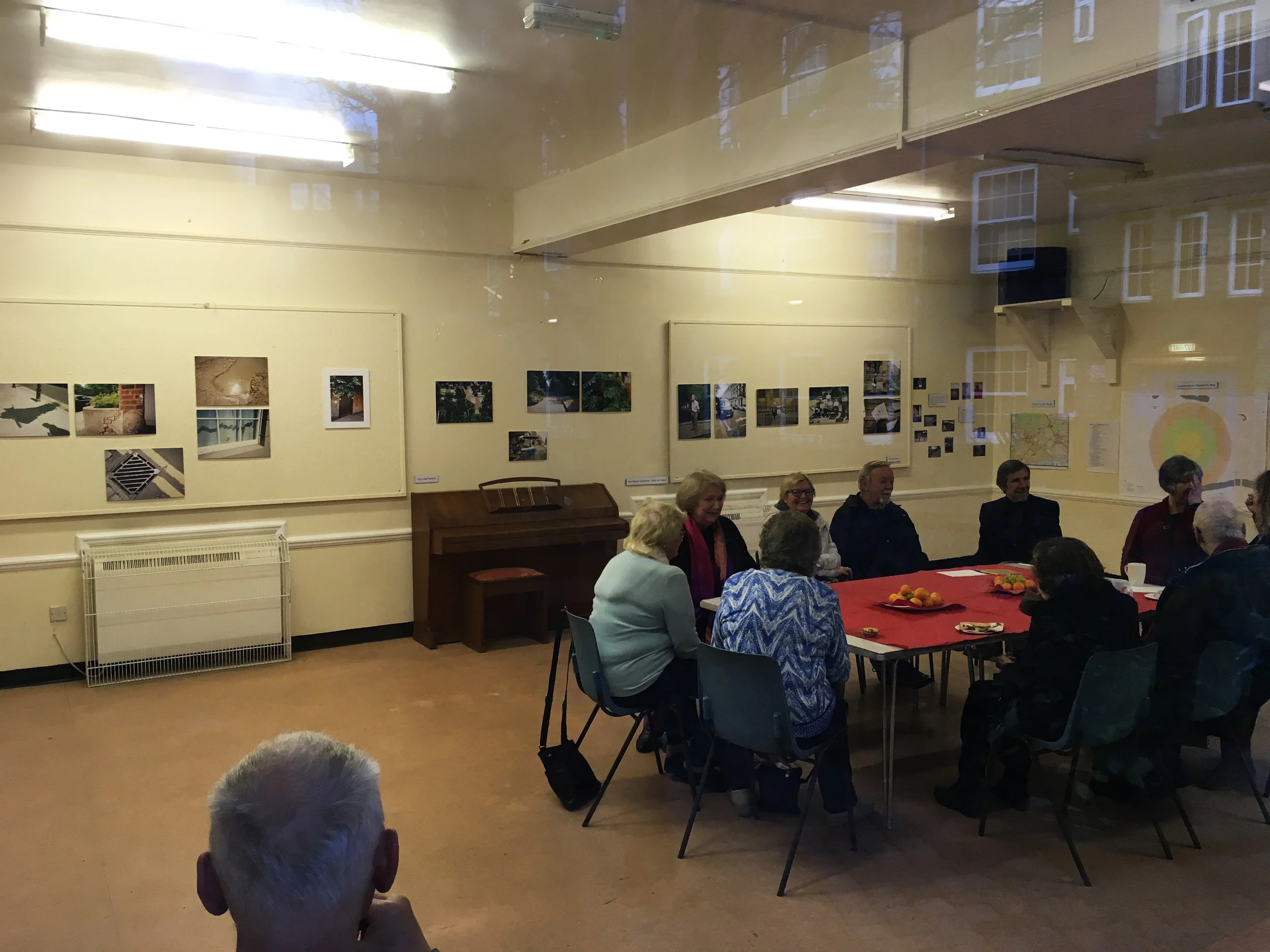 Exhibition view at Samuel Lewis Community centre