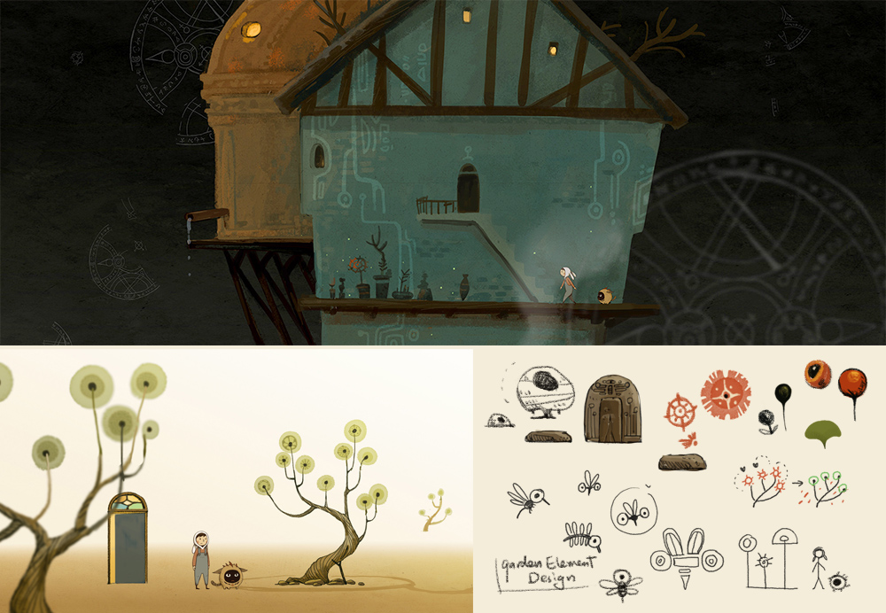 Some concept art, level mock up and sketchs