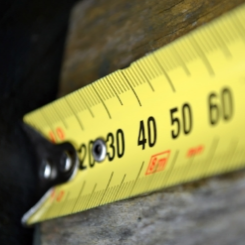 Picture of tape measure from cover of Social Measurement Secrets report