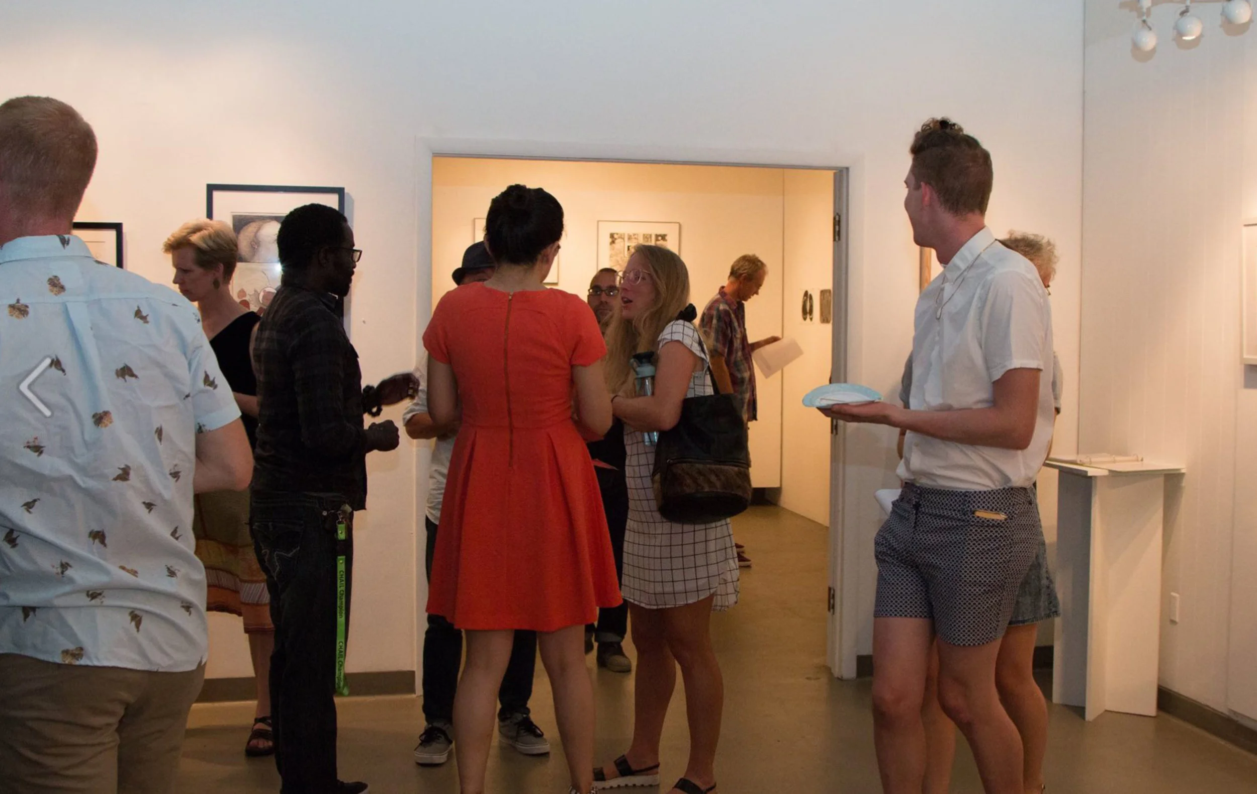 When you plant mint... reception, exhibition shot. Photo courtesy: Justine Kaszynski Photography