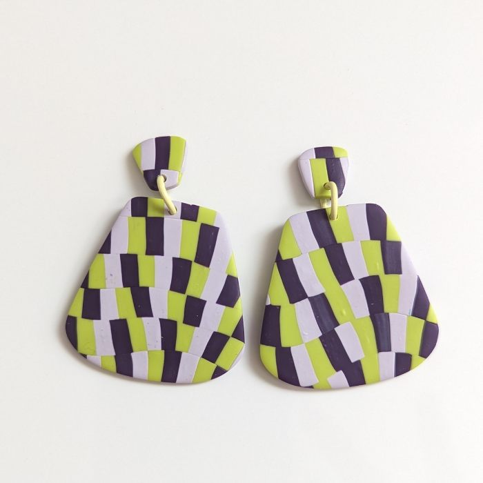 The Steph Checkered Neon Green two purples.png