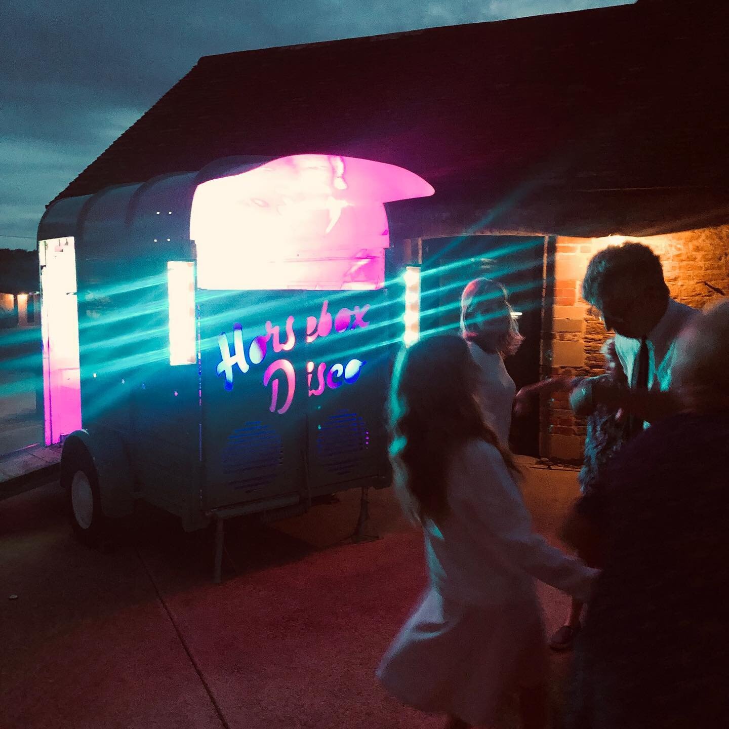 Horsebox Disco, coming to a beer garden party near you SOON 

Photo credit @mattwillisphotography