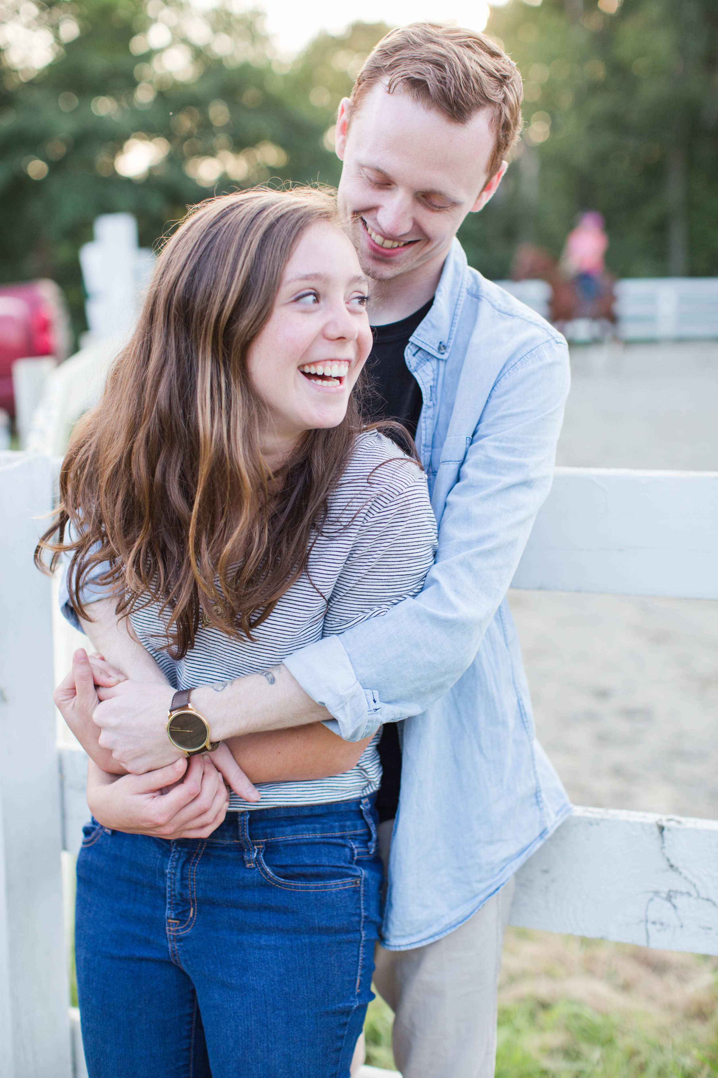  One of their engagement photos at the Harford Fair!&nbsp; 