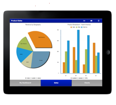 WASI Dashboard Mobile on iPad
