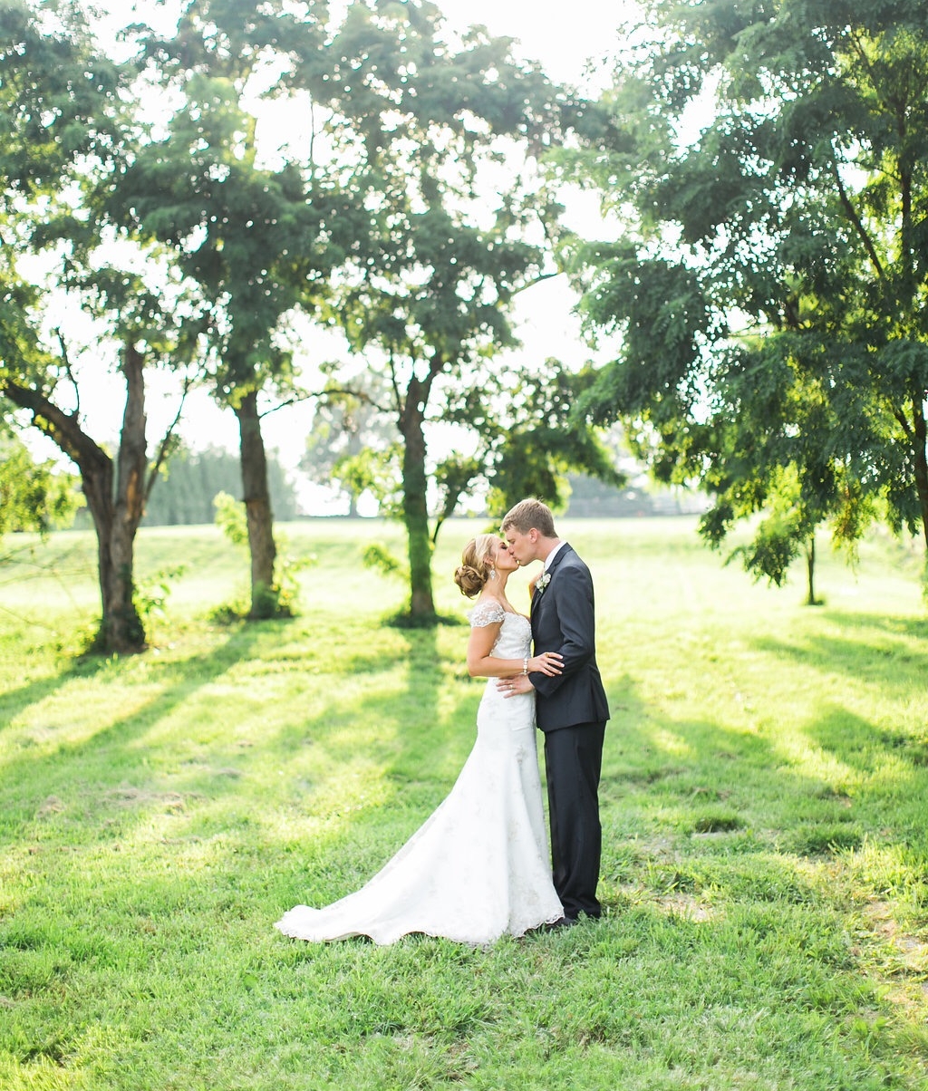 Our bride and groom pictures on the farm! Thank you Rachael McCall!!