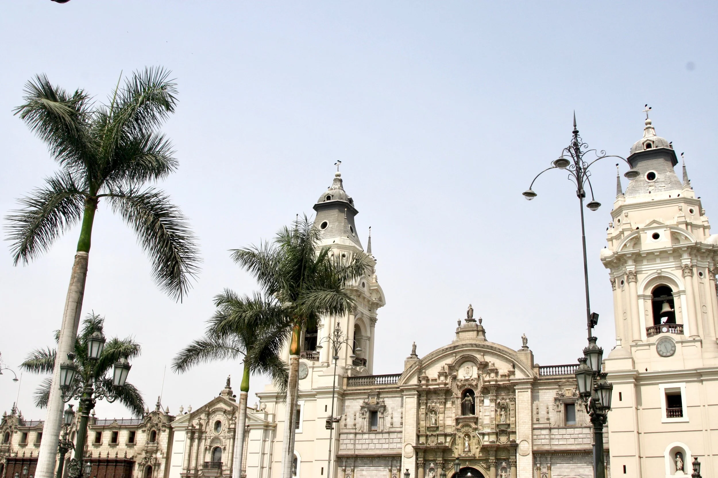 Historic center of Lima.