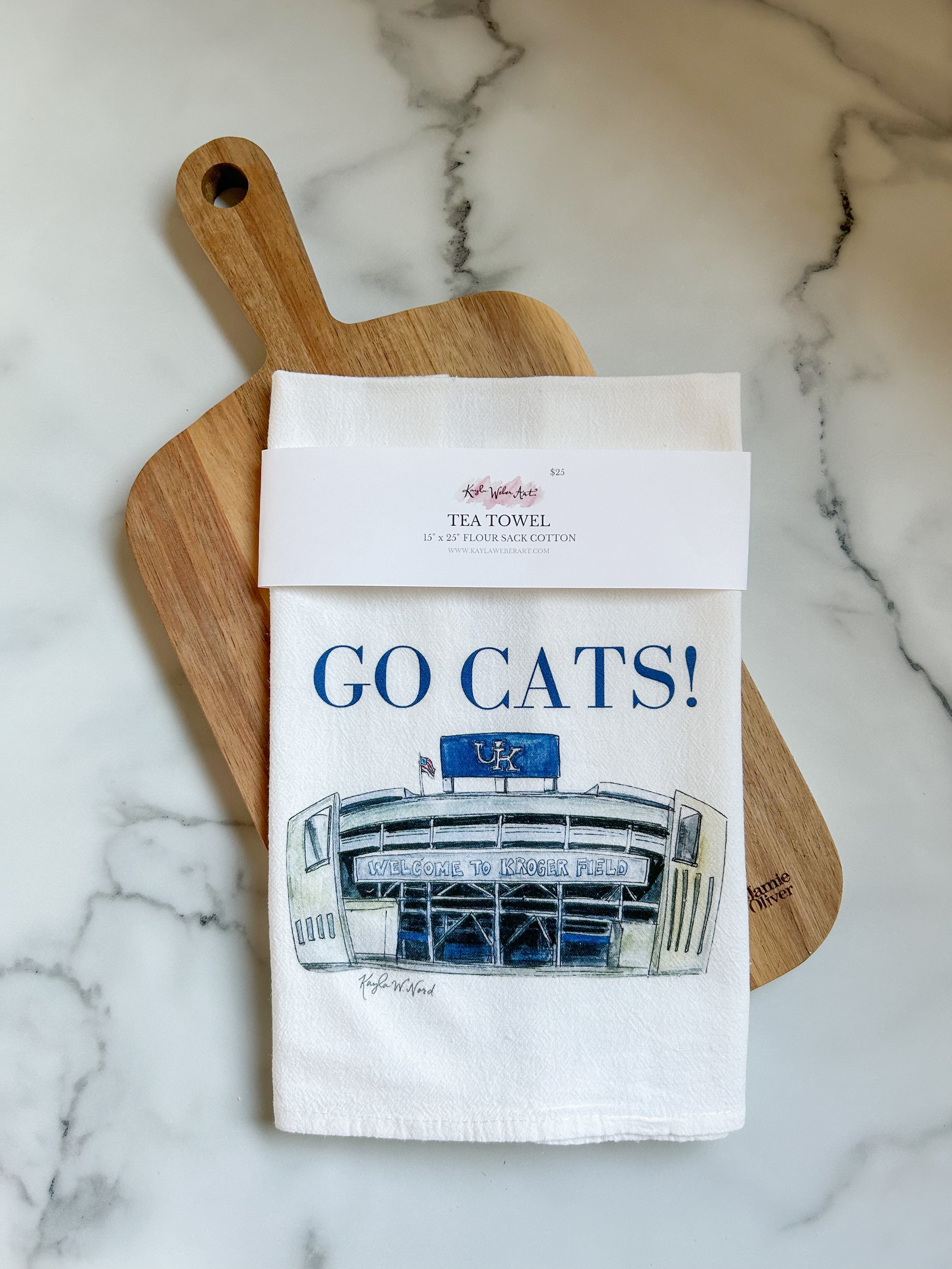 "Kroger Field" Tea Towel