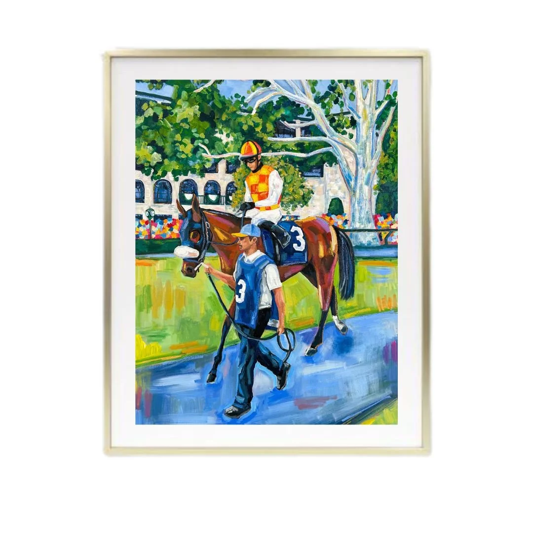 “From Paddock to Purse” (PRINT)