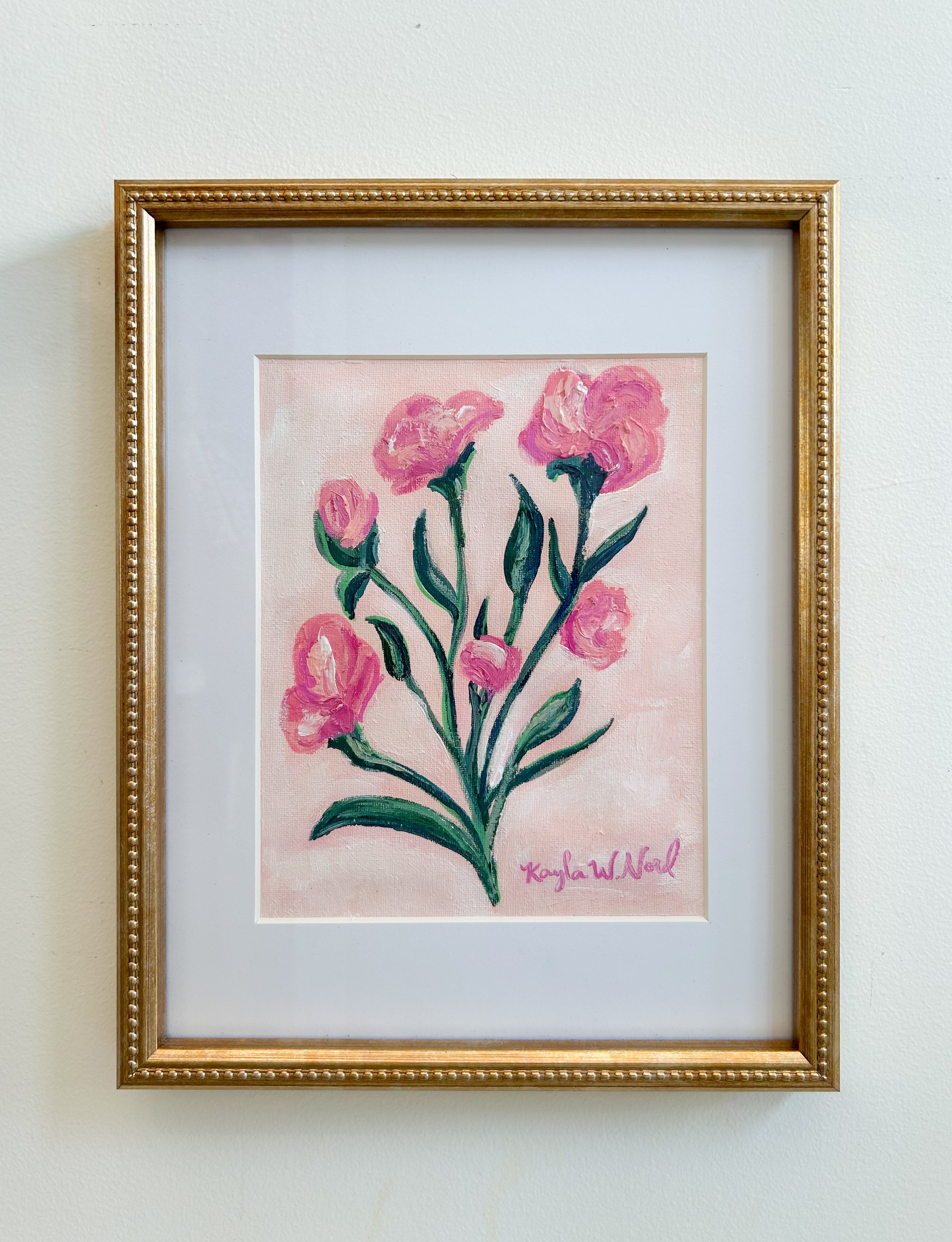 "Botanical Elouise" (FRAMED ORIGINAL)