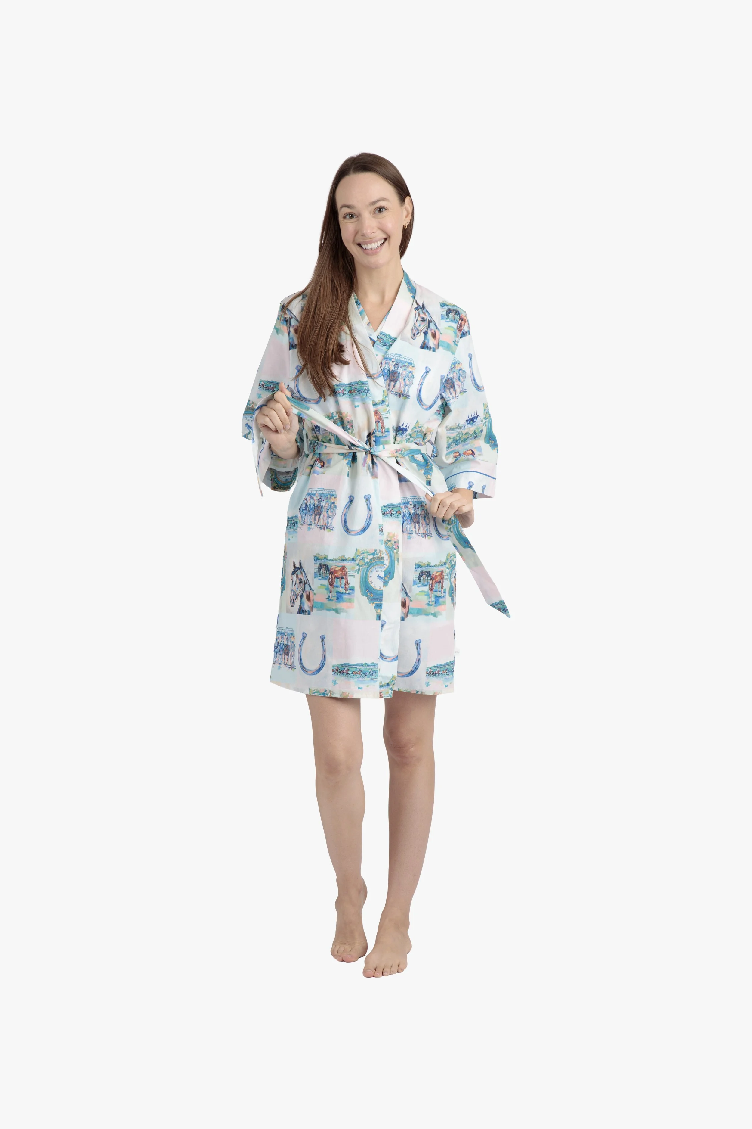 Woven Cotton Robe