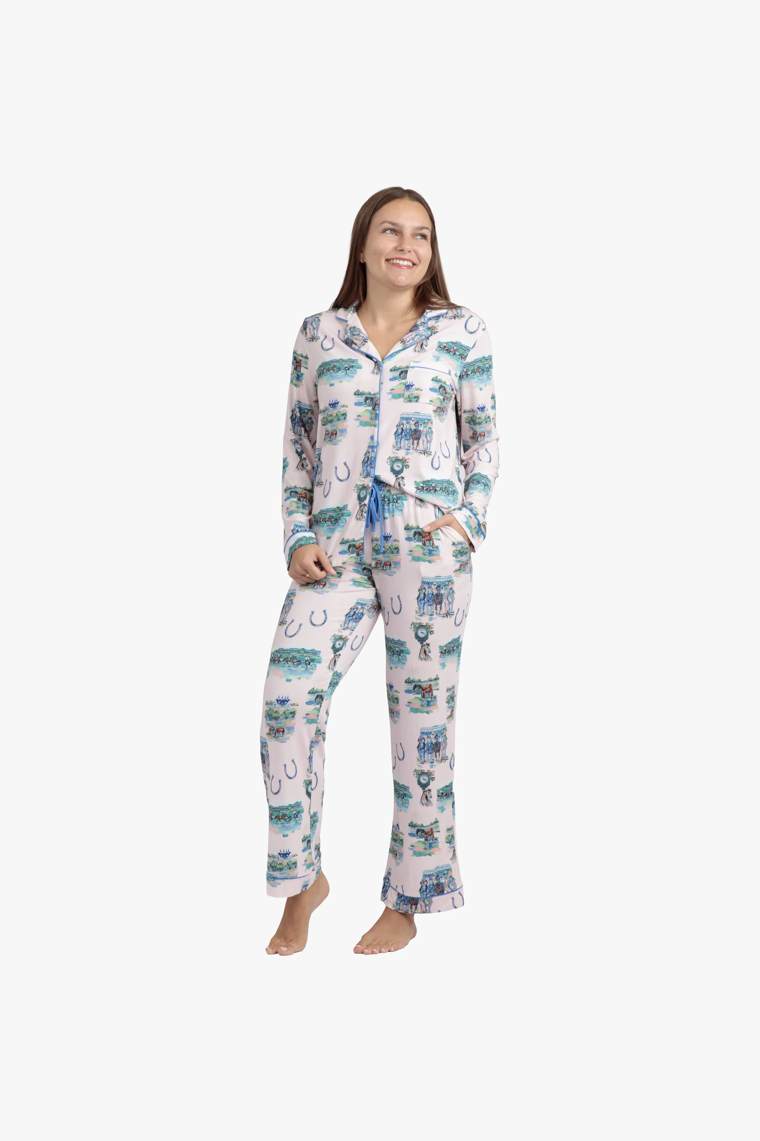 Modal Knit Pant Pajama Set