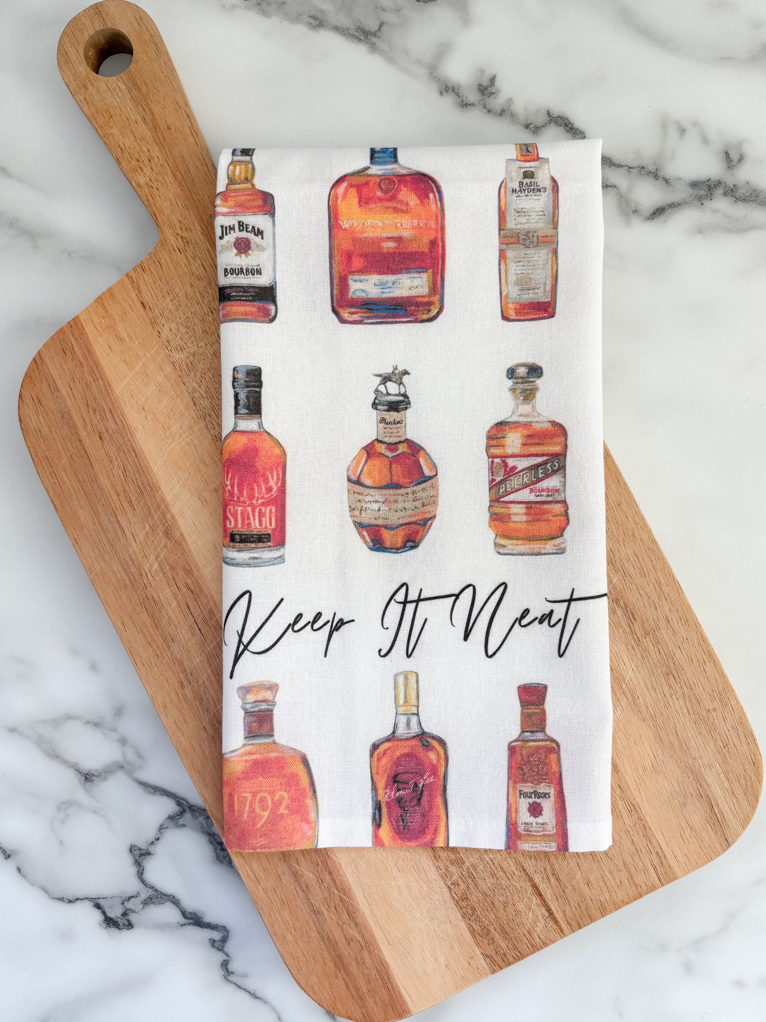 "Keep It Neat" Tea Towel