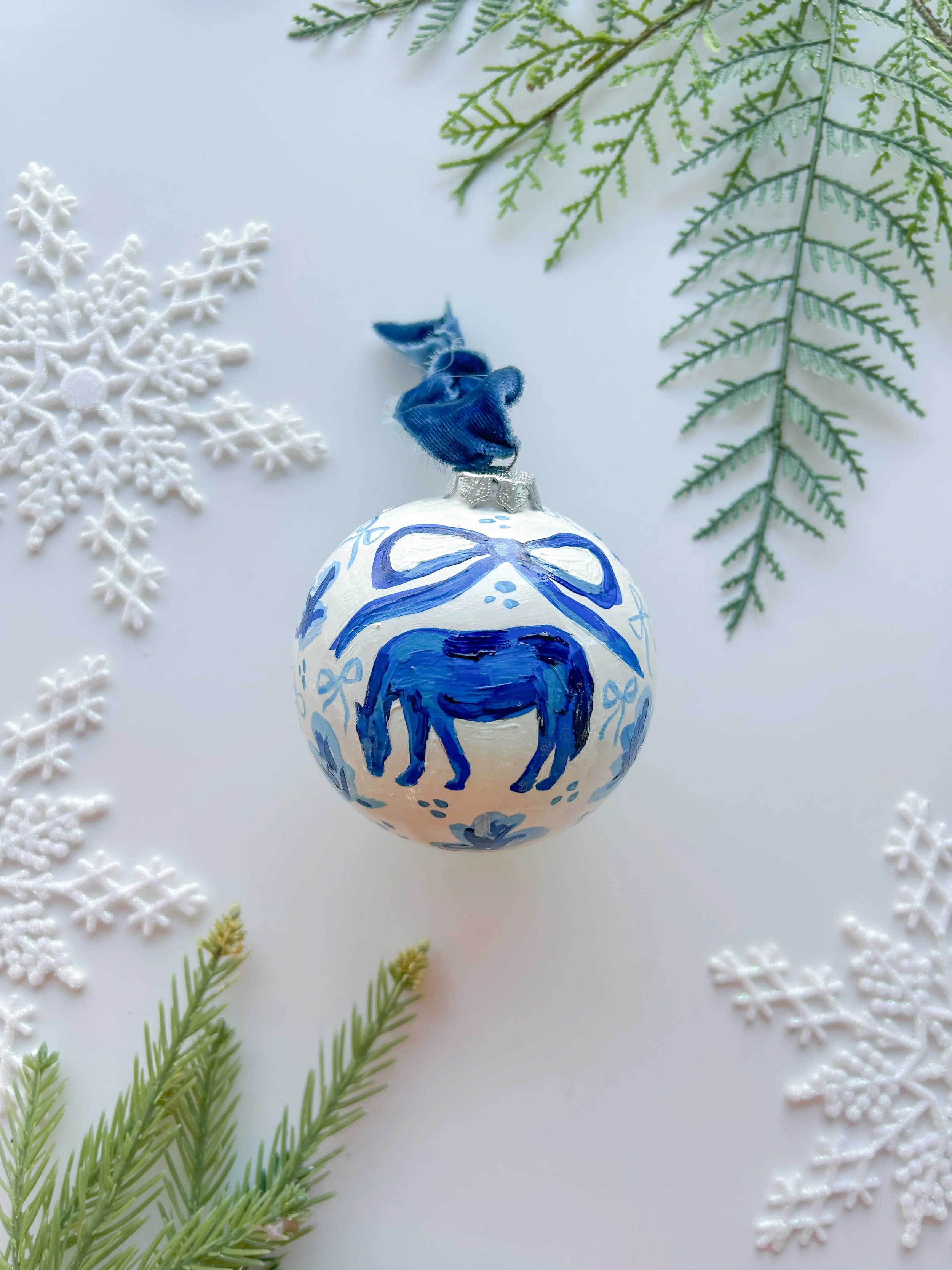 Chinoiserie Horse + Bows