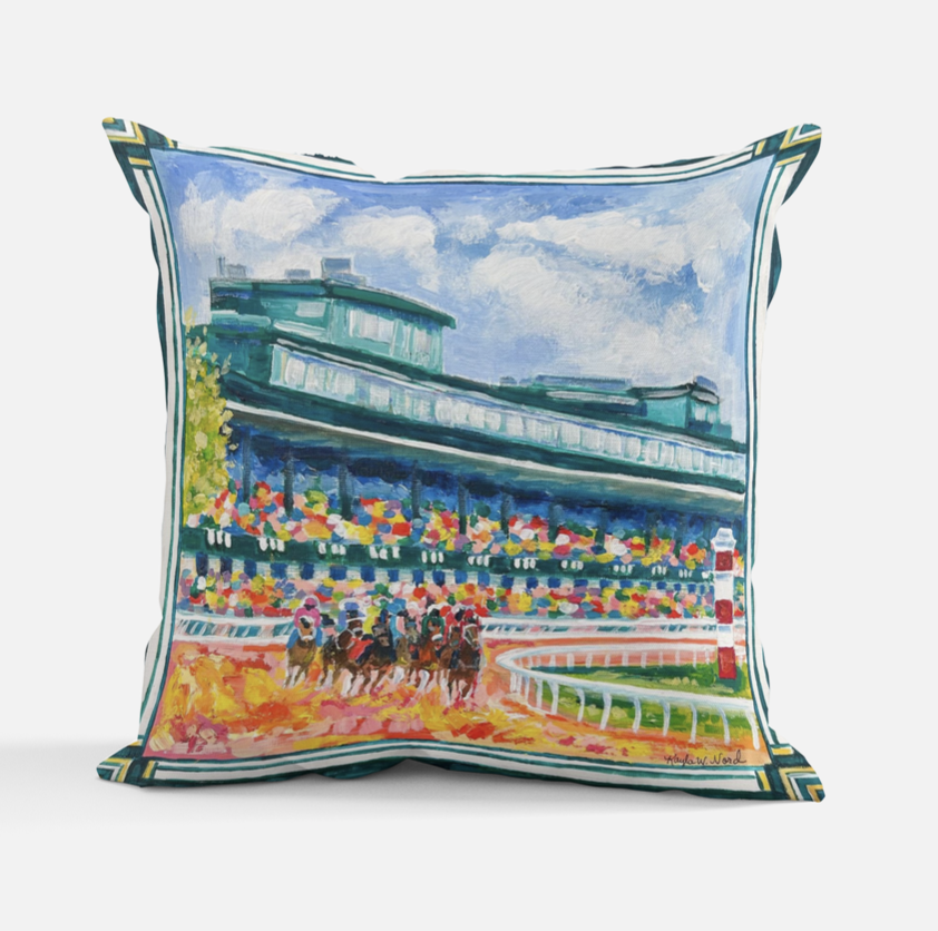 "Bits of Gold"  Premium Pillow