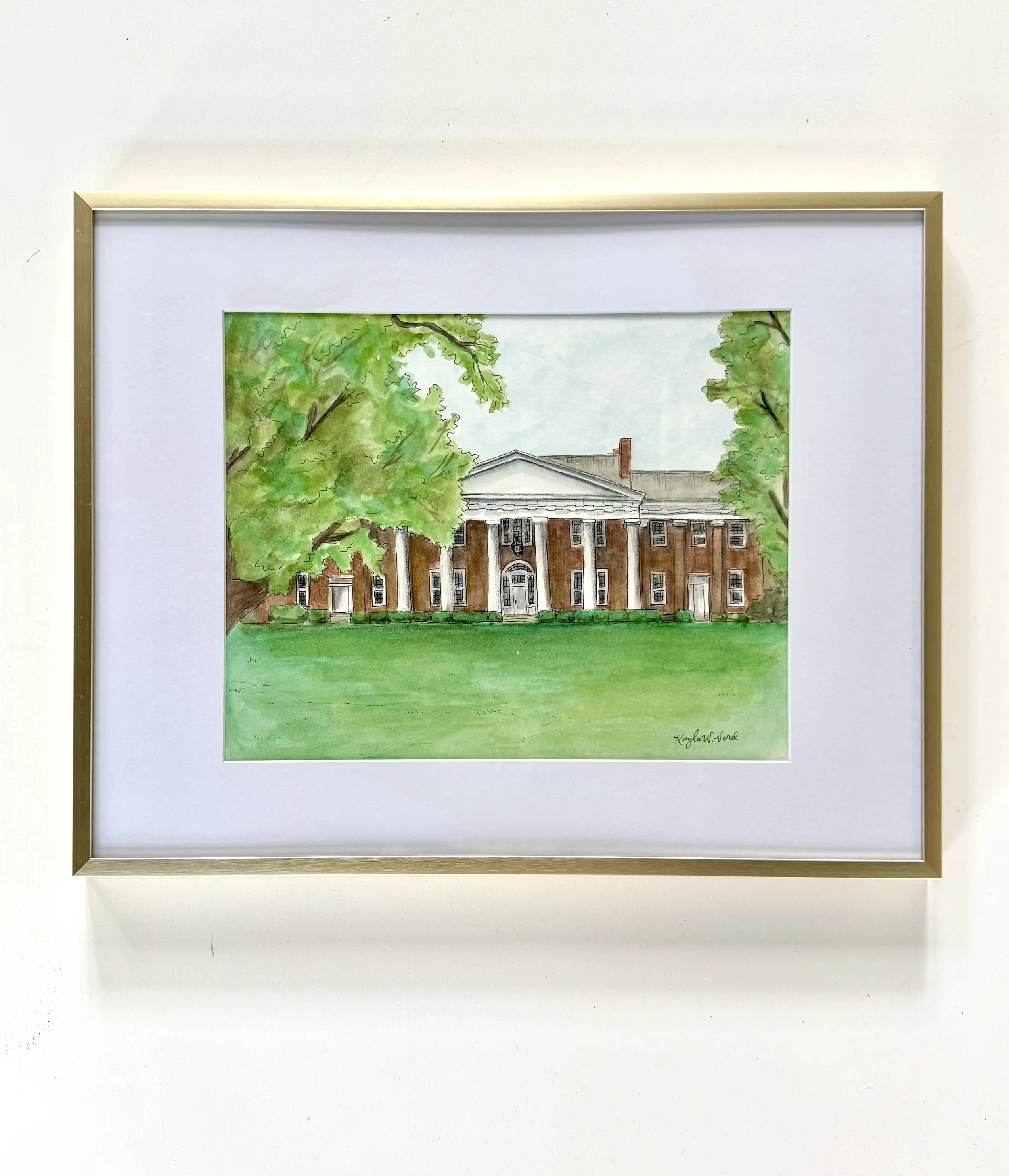 “Centre College” (ORIGINAL) FRAME INCLUDED