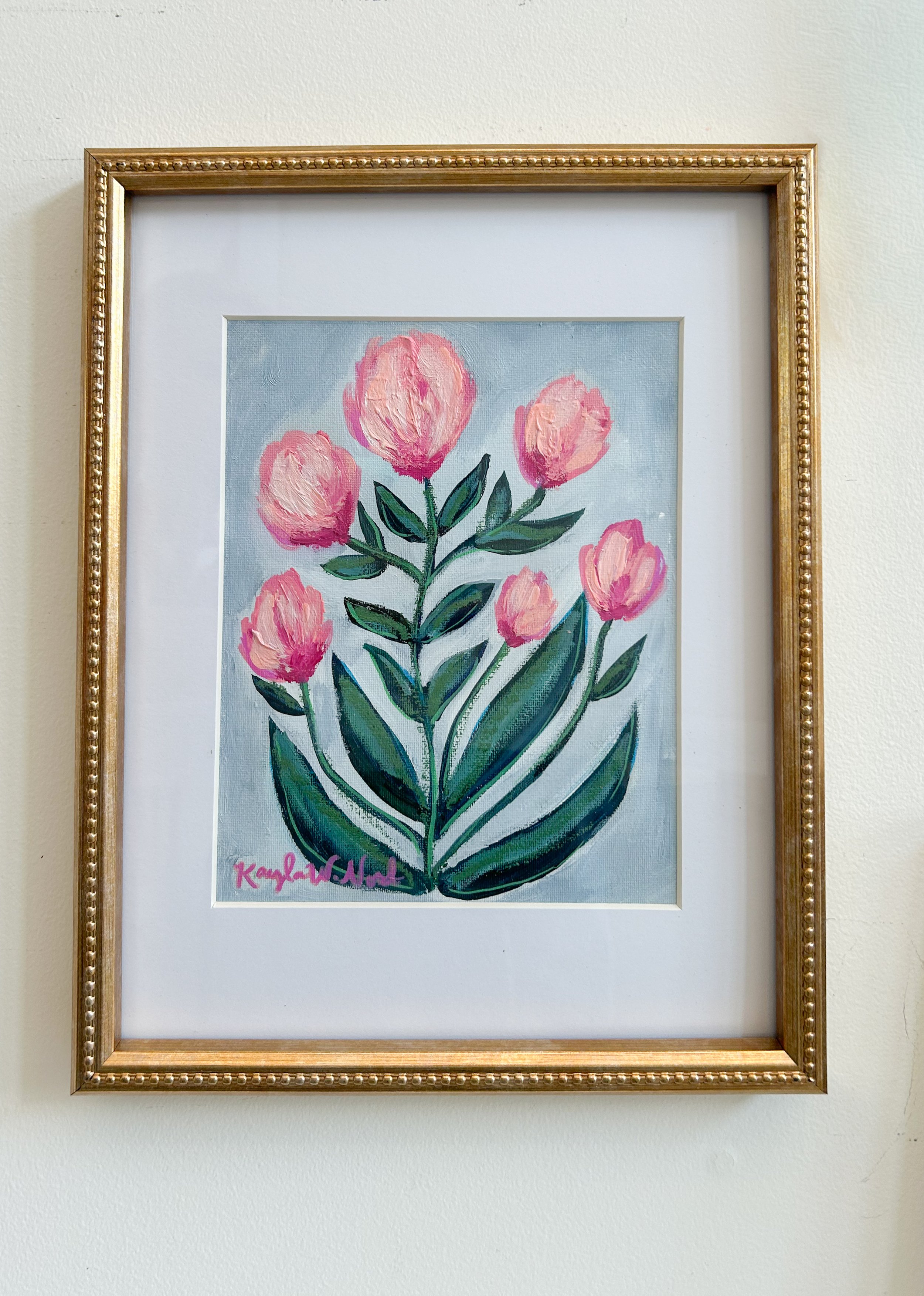 "Botanical Annabelle" (FRAMED ORIGINAL)