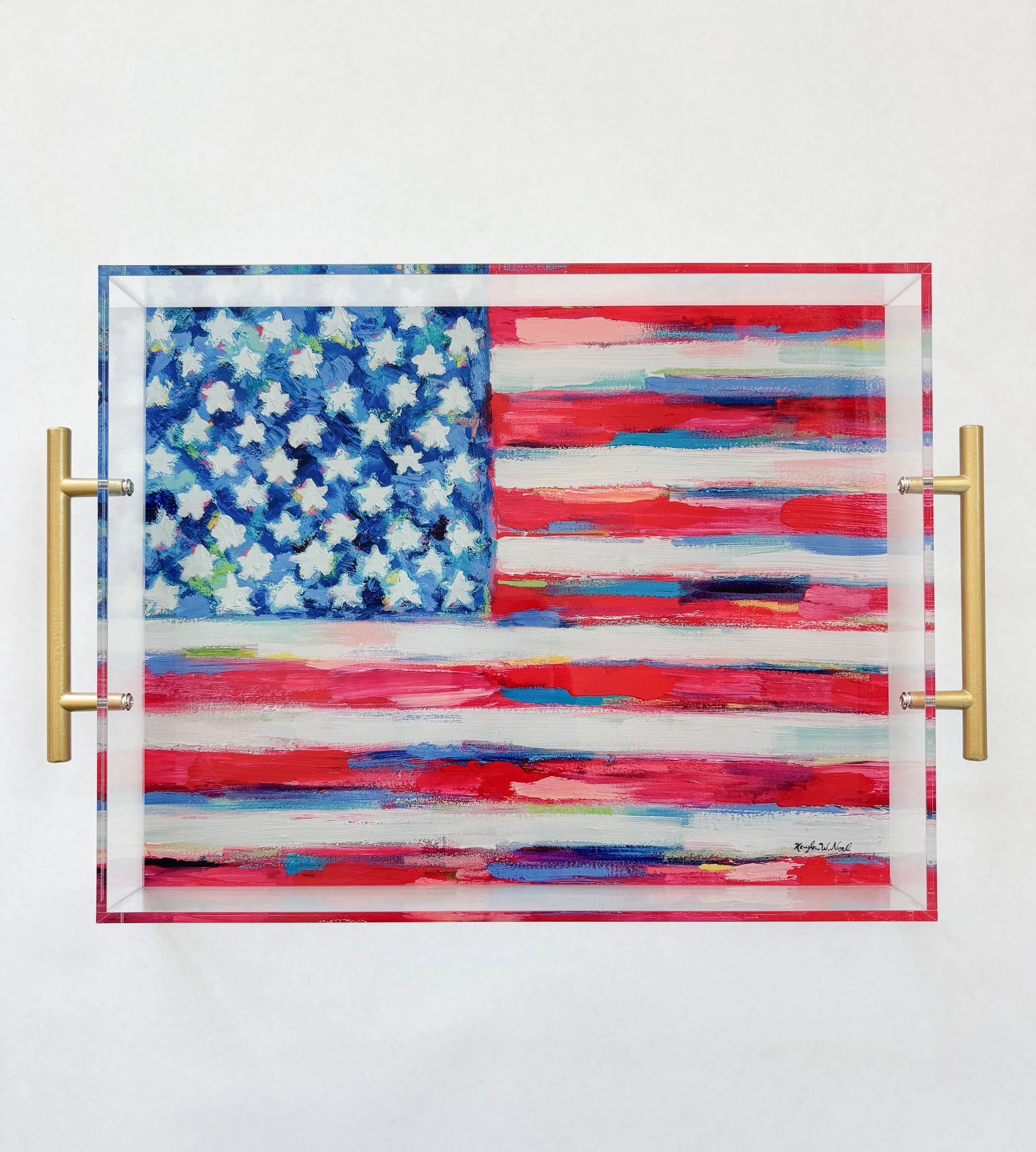 American Flag Trays .JPG