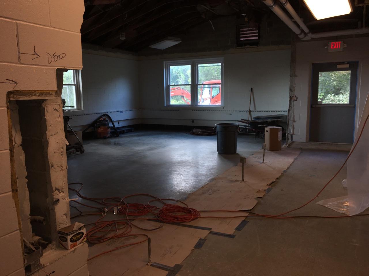 IMPACT room & hallway