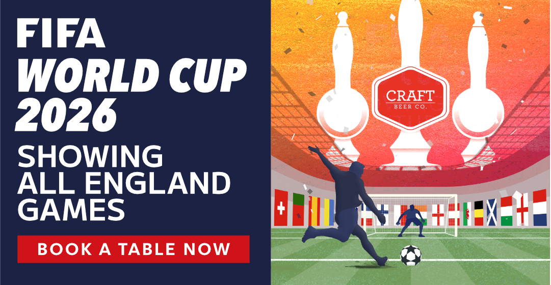 Reserve your table for our World Cup.