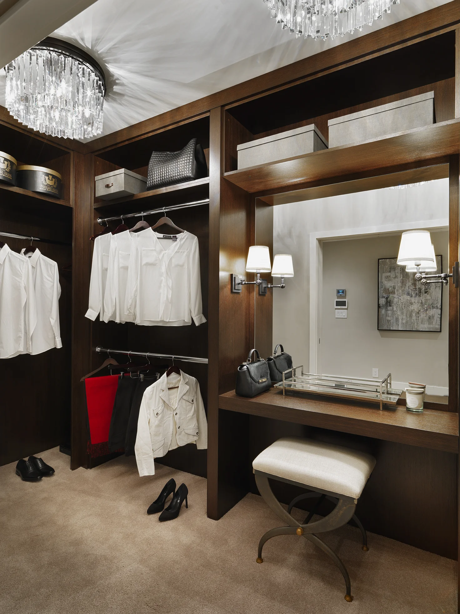 Master ClosetProject completed while working for Insight Design Group