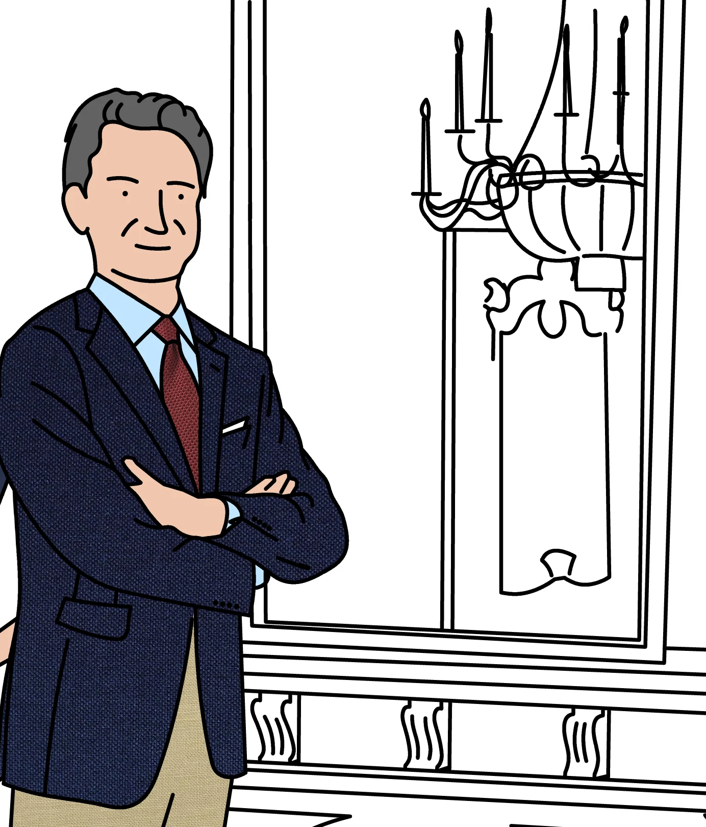 Maathemden in de King Oxford van Thomas Mason